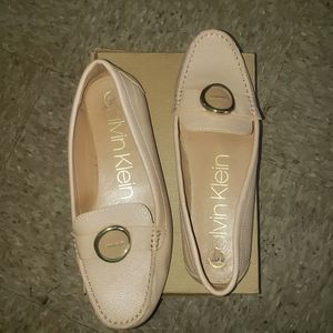 Calvin Klein Nude Pink Loafers